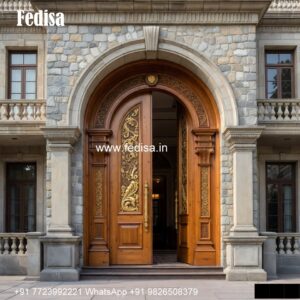 Home Entry Wooden Door Room Chokhat Design No-3436