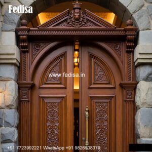 Handcrafted Wooden Door Door Main Gate Design No-3466