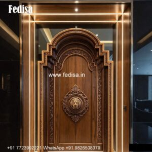 Bungalow Classic Door Design Metal Sliding Door Design No-3479