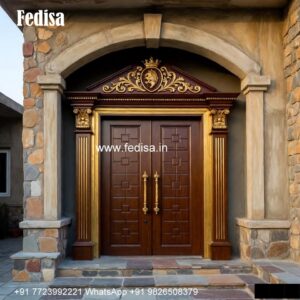 Luxury Classic Entrance Door Designs India Main Door Design Glass No-3483