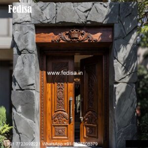 Engraved Wooden Door 2d Door Design In Autocad No-3491