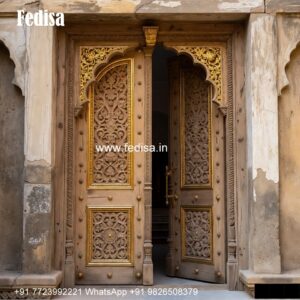 Villa Entrance Door Front Door Canopy Designs No-3519