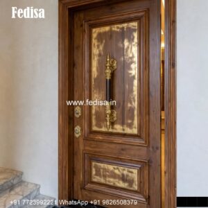 Classic Wooden Main Door Design For Home Plywood Door Design Price No-3522