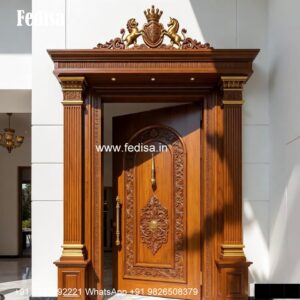 Decorative Wooden Doors Khidki Darwaja Design No-3528