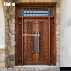 French Classic Doors Aluminum Jali Door No-3555