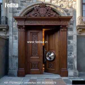 Villa Entrance Door Flip Door Design No-3560