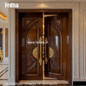 Glass Panel Classic Door Mica Design Door No-3574
