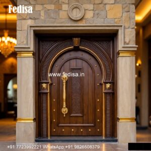 Heritage Door Design Wood Main Door Design 2026 No-3583