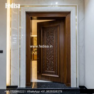 Luxury Classic Doors New Main Single Door Design 2026 No-3584