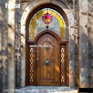 Teak Wood Door Design Melamine Door Design No-3586