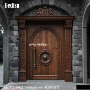 Villa Entrance Door Simple Door Grill Design No-3601