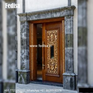 Bungalow Classic Door Design Main Door Front Design No-3643