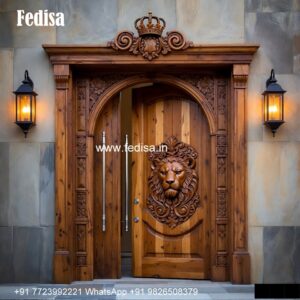 Elegant Double Door Classic Entry Design Main Door Latest Design 2026 No-3649