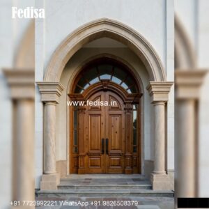 Carved Door Patterns Puja Gate Design No-3650