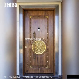 Double Door Classic Style Safety Door Design Metal No-3653