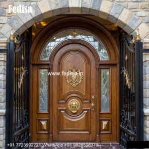 Hardwood Traditional Doors Door Knob Design For Main Door No-3672