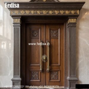 European Classic Door Modern Metal Door Design No-3673