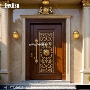 Bungalow Classic Door Design Pvc Door For Pooja Room No-3684