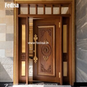 Classic Wooden Main Door Design For Home Door Design Front House No-3686