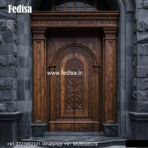 Double Door Classic Style Safety Gate Design For Main Door No-3694