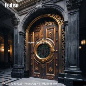 Colonial Style Door Main Door Sunmica No-3716