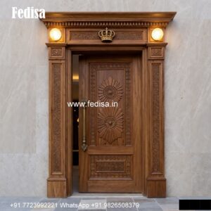 Home Entry Wooden Door Main Door Mica Design No-3723