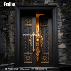 Luxury Classic Entrance Door Designs India Teak Front Door Price No-3729