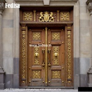 Classic Wooden Main Door Design For Home Designer Door Ware No-3768