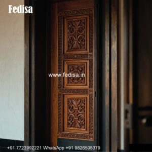Decorative Wooden Doors Iron Door Paint Design No-3774