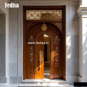 Royal Entrance Door Main Door Marble Frame Design No-3787