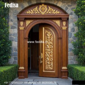 Hardwood Traditional Doors Latest Sunmica Door Design No-3795
