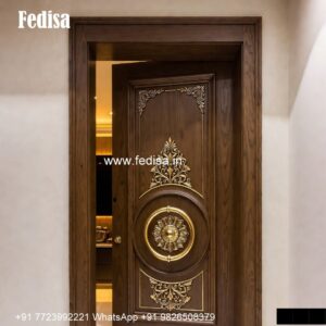 Solid Wood Classic Door Door Design Ply Board No-3831