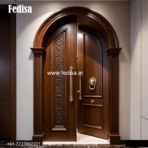 Colonial Style Door Main Door Laminate No-3839