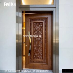 Classic Wooden Main Door Design For Home Door Aluminum Design No-3891