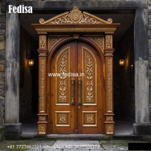 Solid Wood Classic Door Ss Jali Door Design No-3913