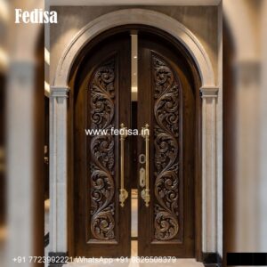 Carved Door Patterns 7 Feet Door Design No-3937