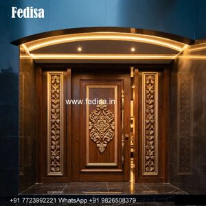 Home Entry Wooden Door Wood Door Polish Design No-3969