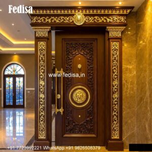 Luxury Classic Entrance Door Designs India Traditional Wooden Door Design No-4016