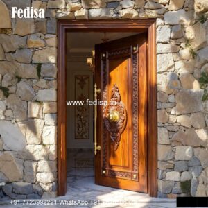 Panel Door Design House Front Door And Window Design No-4021