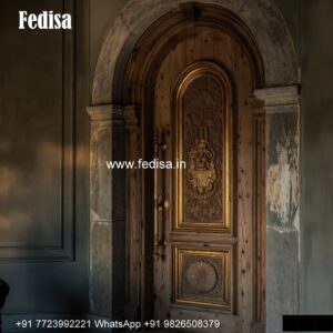 Villa Entrance Door Two Way Door Design No-4052