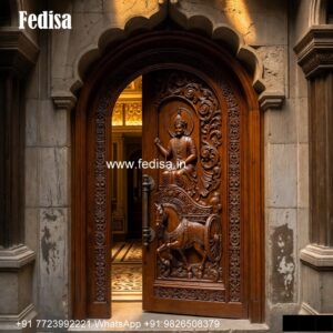 Teak Wood Door Design Interior Door Design 2026 No-4078