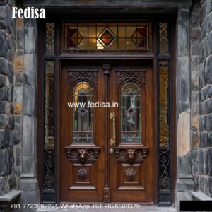 Front Entrance Classic Door Door Design No-4091