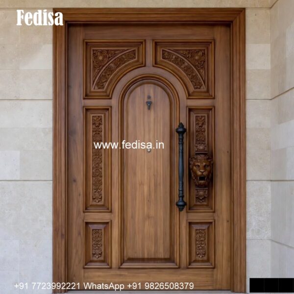 Teak Wood Door Design Modern Main Door Designs For Indian Homes No-4119 ...