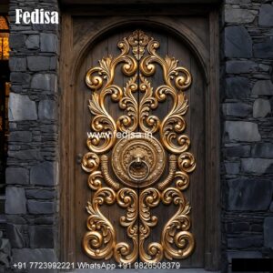 Italian Style Wooden Doors Panel Door Design No-4130