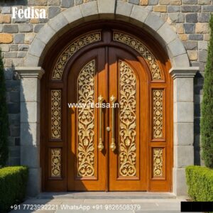 Front Entrance Classic Door Traditional Main Door Designs For Home No-4132