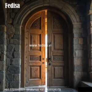 Home Entry Wooden Door Men Door Design No-4174