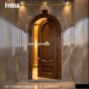 Elegant Double Door Classic Entry Design Jali Gate Design No-4182
