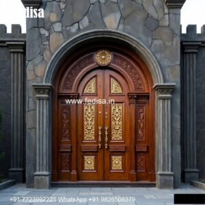 Elegant Double Door Classic Entry Design Modern Jali Door Design No-4264