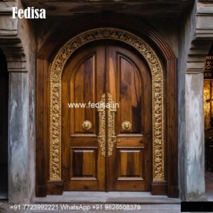 Double Door Classic Style Lokhandi Safety Door Design No-4268
