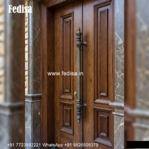 Classic Door Design Main Door Glass Design For Home No-4272